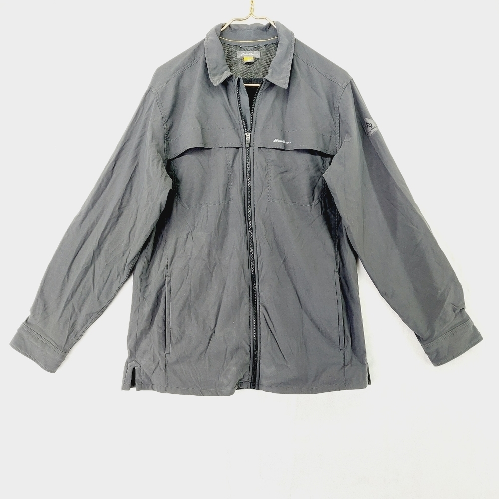Eddie Bauer Men's Travex Jacket Lite Lined Spring Golf Walking Work Coat Z31